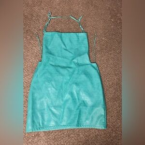 Light blue FashionNova dress
